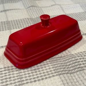 Fiesta Red Butter Dish Lid